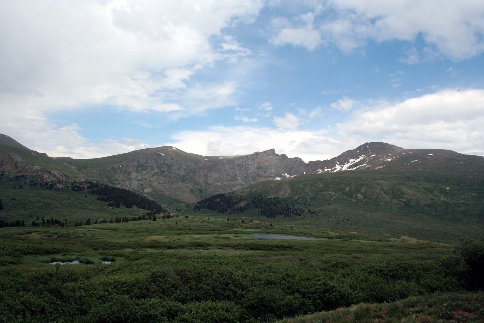 Mount Bierstadt and the Sawtooth ridge